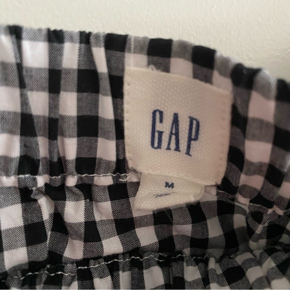 NWT GAP gingham off the shoulder blouse cottagecore - Picture 9 of 9
